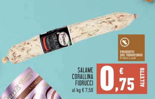 Salame Corallina Fiorucci