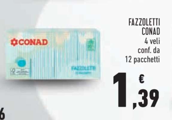 Fazzoletti CONAD