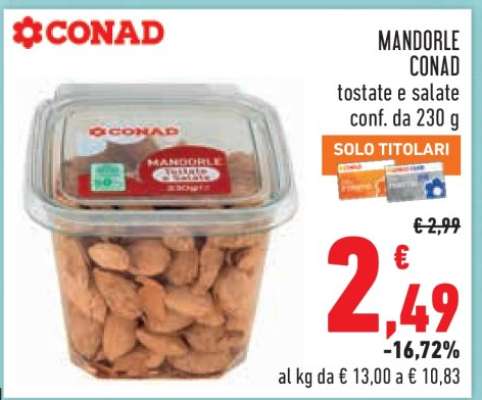 MANDORLE CONAD
