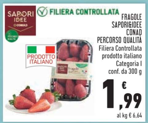 FRAGOLE SAPORI&IDEE CONAD