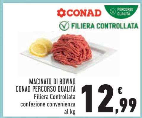 MACINATO DI BOVINO CONAD PERCORSO QUALITÀ