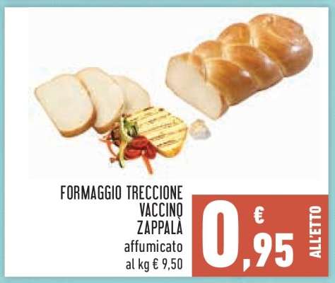 FORMAGGIO TRECCIONE VACCINO ZAPPALÀ
