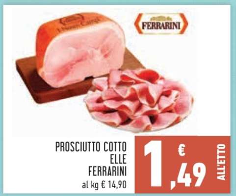 Prosciutto Cotto Elle Ferrarini