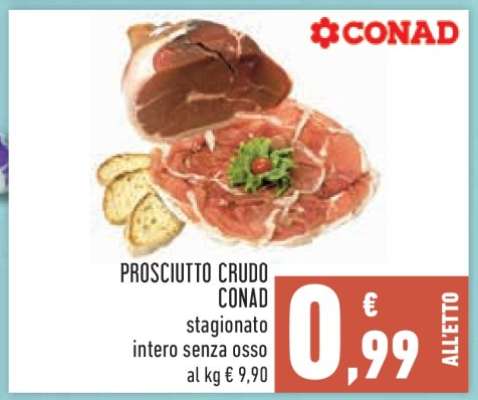 Prosciutto Crudo Conad