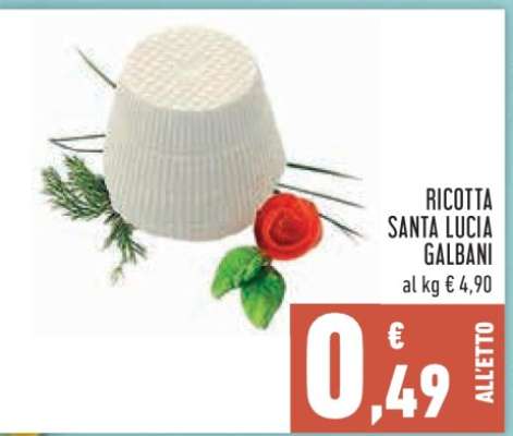 RICOTTA SANTA LUCIA GALBANI