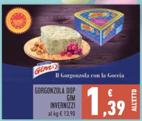 GORGONZOLA DOP GIM INVERNIZZI