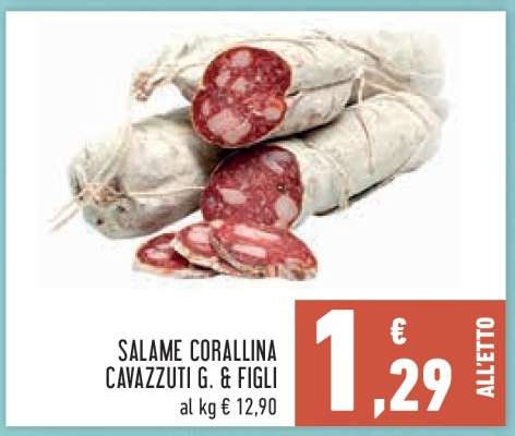 Salame Corallina Cavazzuti G. & Figli