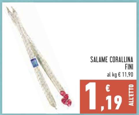 Salame Corallina Fini