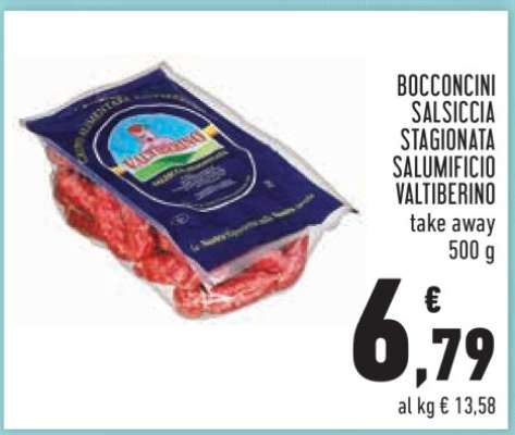BOCCONCINI SALSICCIA STAGIONATA SALUMIFICIO VALTIBERINO