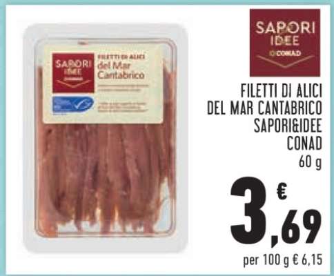 Filetti di Alici del Mar Cantabrico Sapori&Idee Conad