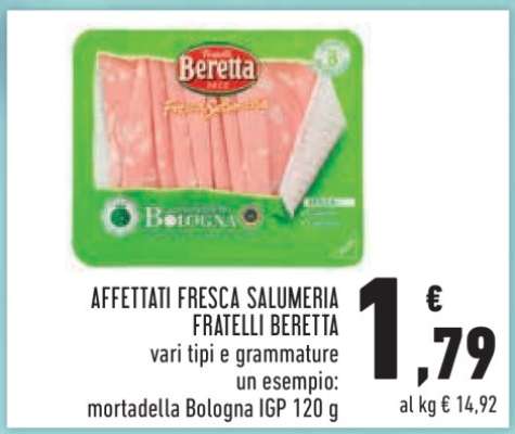 AFFETTATI FRESCA SALUMERIA FRATELLI BERETTA
