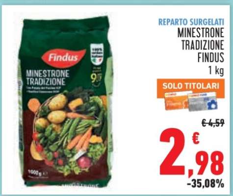 MINESTRONE TRADIZIONE FINDUS