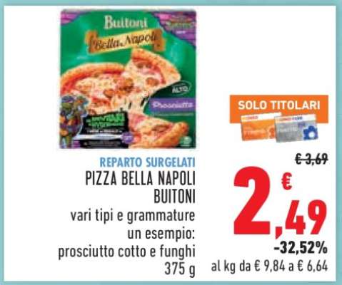 Pizza Bella Napoli Buitoni