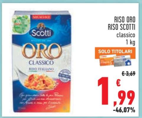 RISO ORO RISO SCOTTI classico