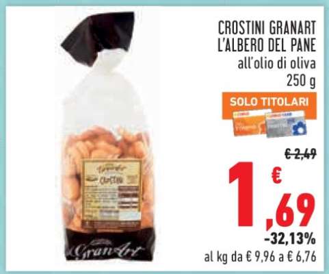 Crostini Granart L'Albero del Pane