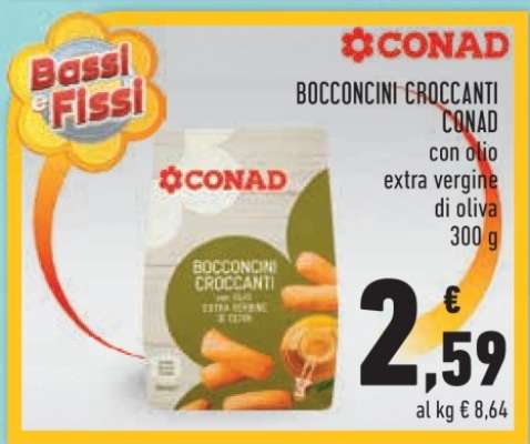 BOCCONCINI CROCCANTI CONAD