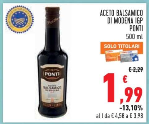Aceto Balsamico di Modena IGP Ponti