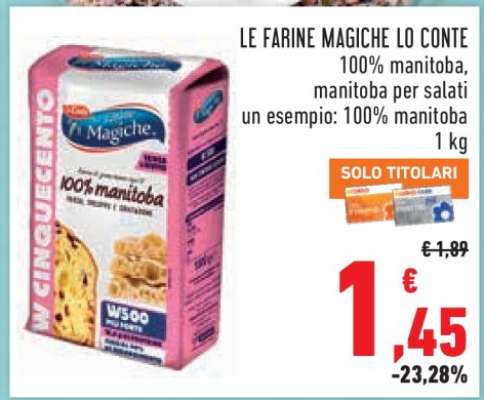 Le Farine Magiche Lo Conte