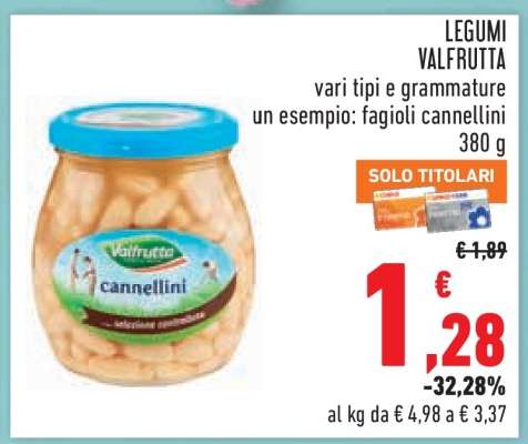 LEGUMI VALFRUTTA