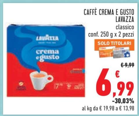 CAFFÈ CREMA E GUSTO LAVAZZA