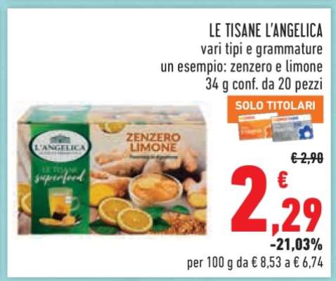 LE TISANE L'ANGELICA