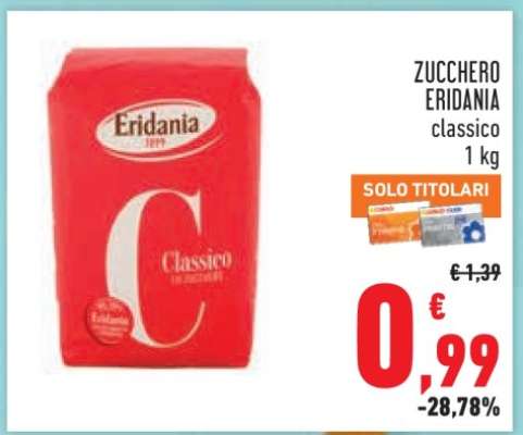 ZUCCHERO ERIDANIA
