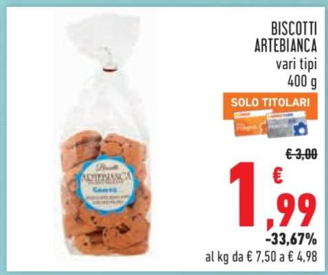 Biscotti Artebianca