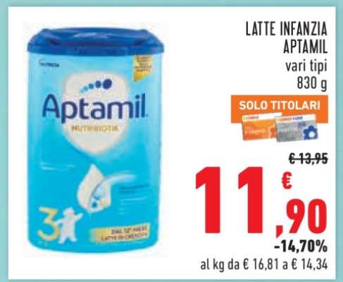 LATTE INFANZIA APTAMIL