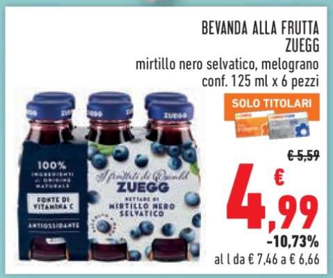BEVANDA ALLA FRUTTA ZUEGG
