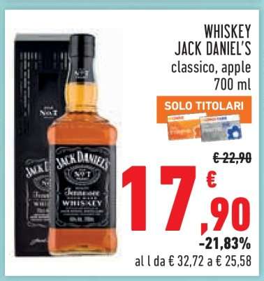 Whiskey Jack Daniel's