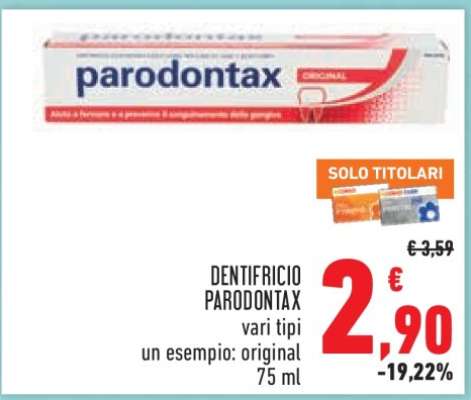 DENTIFRICIO PARODONTAX