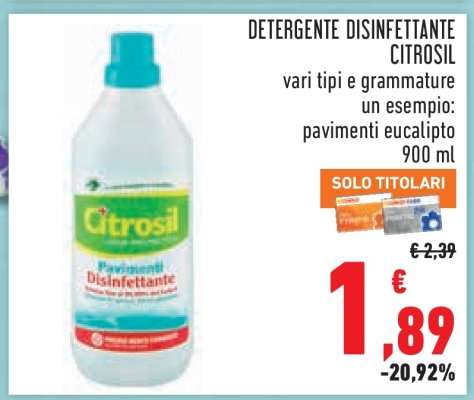 DETERGENTE DISINFETTANTE CITROSIL