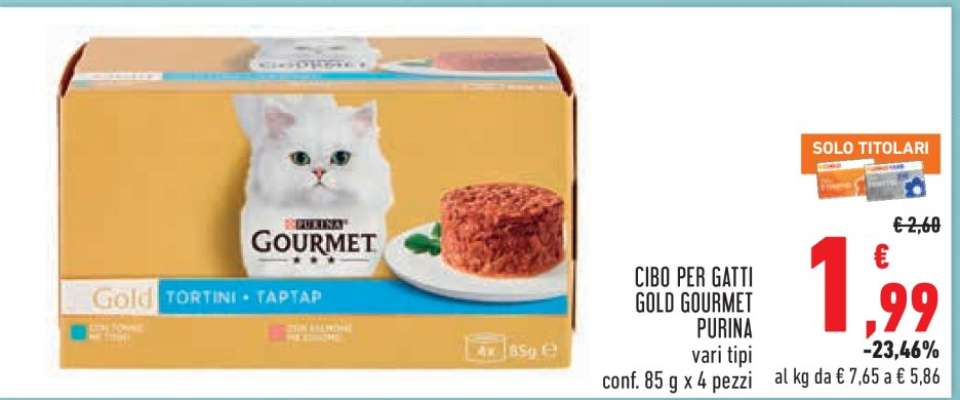 Cibo per gatti Gold Gourmet Purina