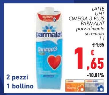 LATTE UHT OMEGA 3 PLUS PARMALAT
