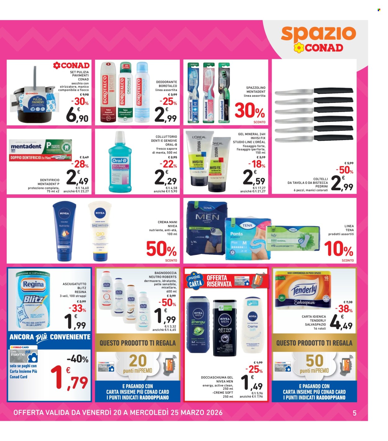 Volantino Spazio Conad - 20/3/2026 - 25/3/2026. Pagina 5