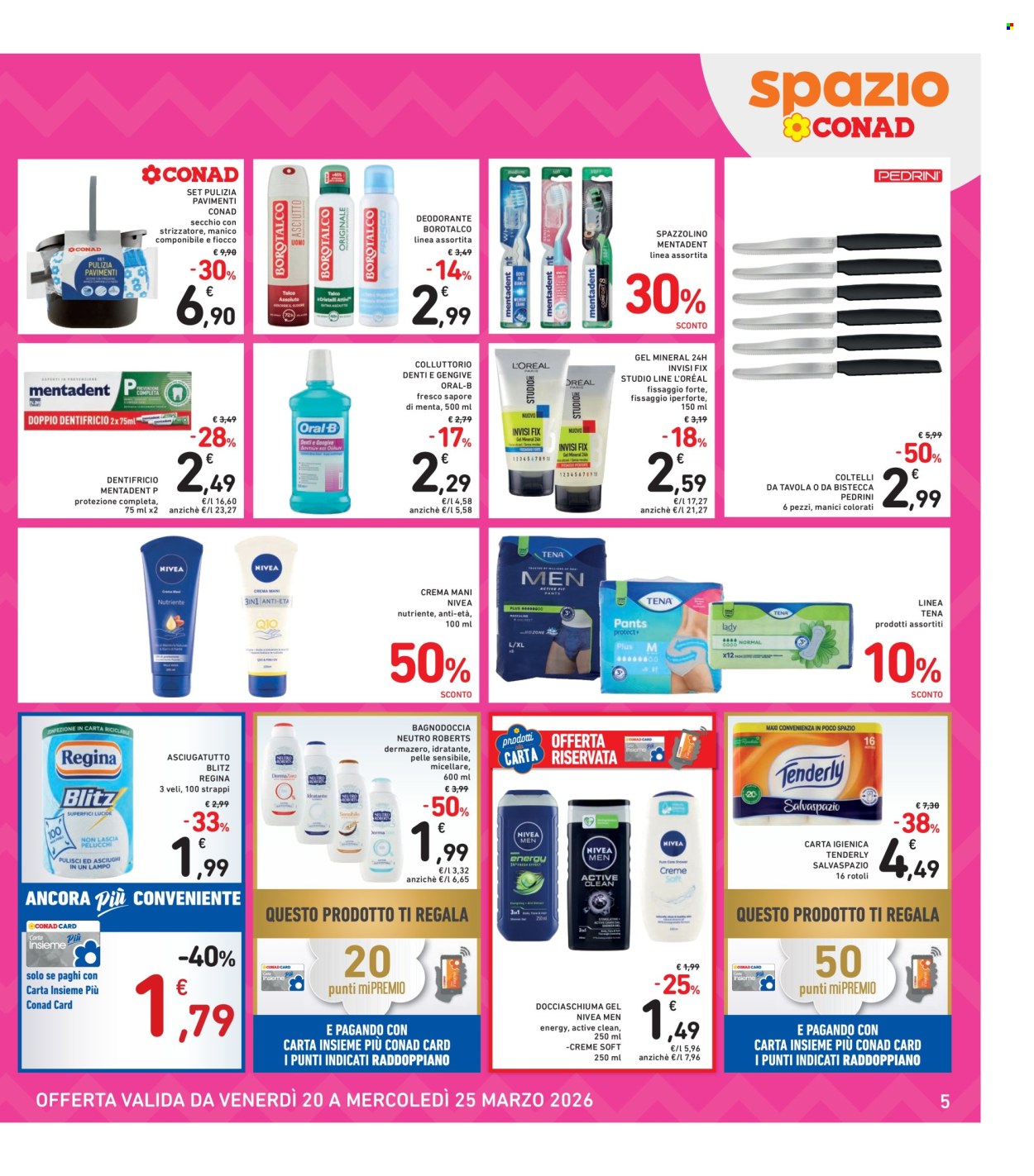 Volantino Spazio Conad - 20/3/2026 - 25/3/2026. Pagina 5