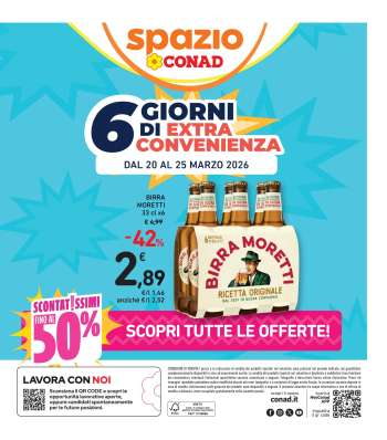 Volantino Spazio Conad - 20/3/2026 - 25/3/2026.