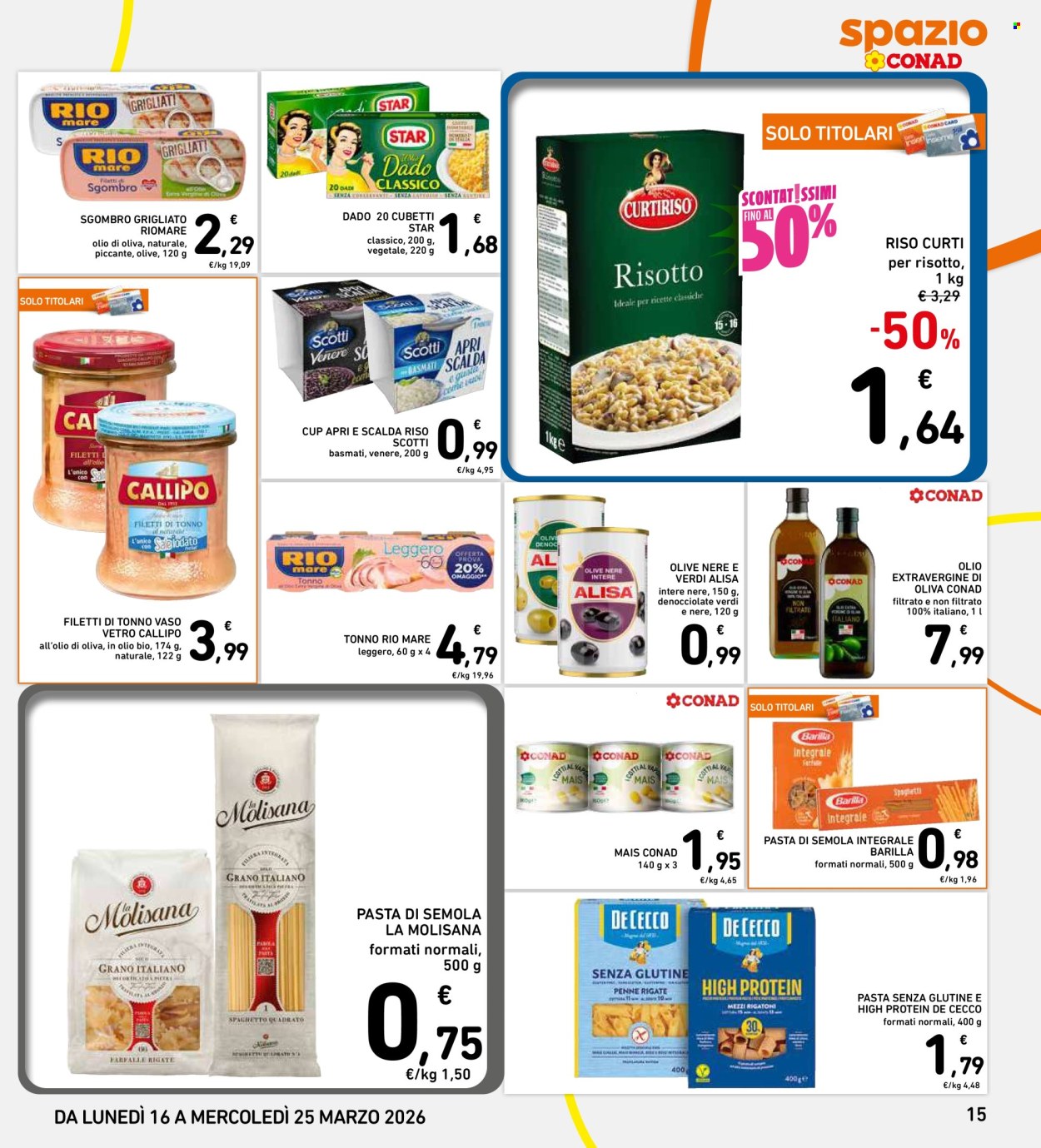 Volantino Spazio Conad - 16/3/2026 - 25/3/2026. Pagina 15
