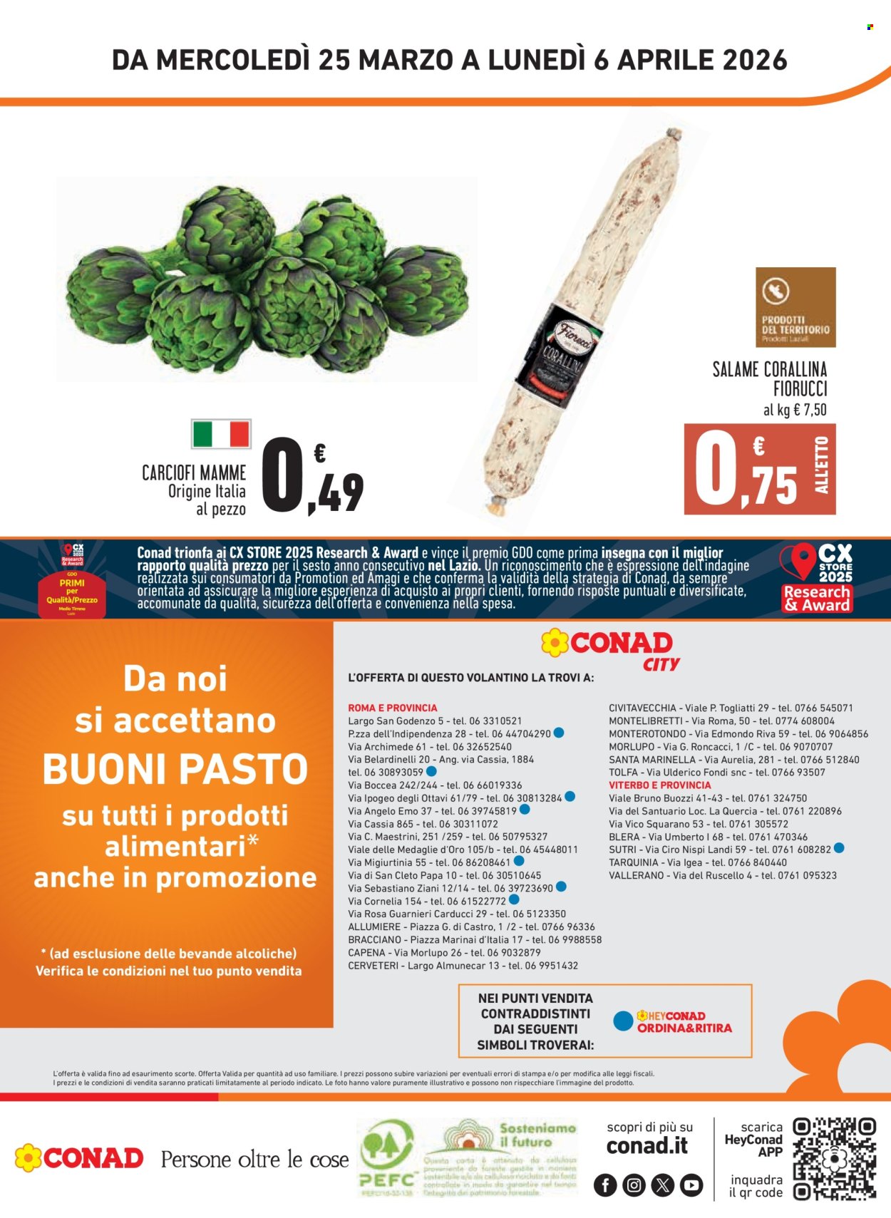 Volantino Conad - 25/3/2026 - 6/4/2026. Pagina 20