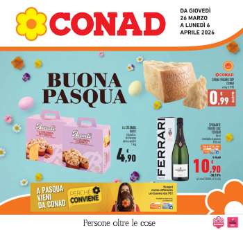 Volantino Conad - 26/3/2026 - 6/4/2026.