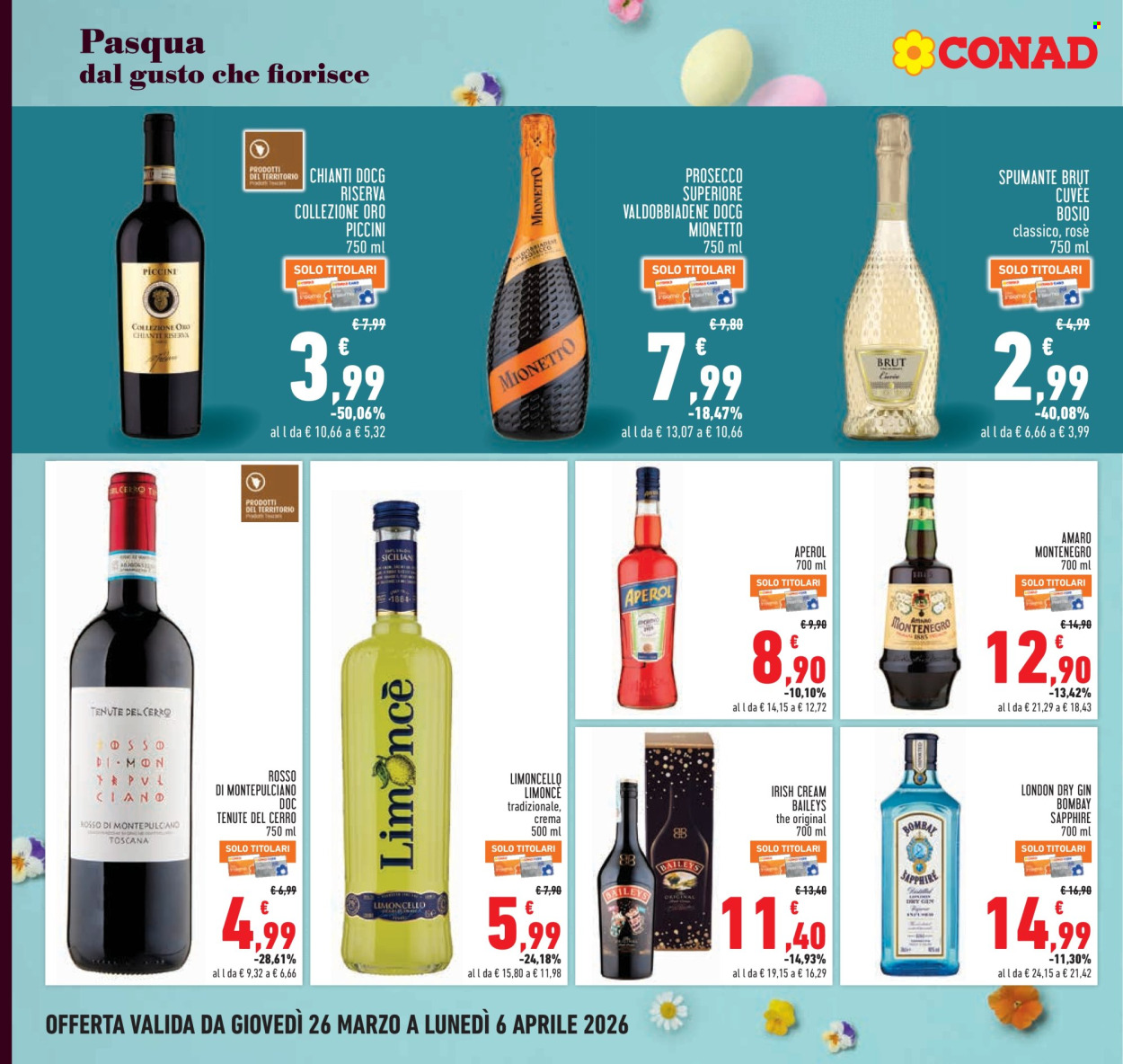Volantino Conad - 26/3/2026 - 6/4/2026. Pagina 18