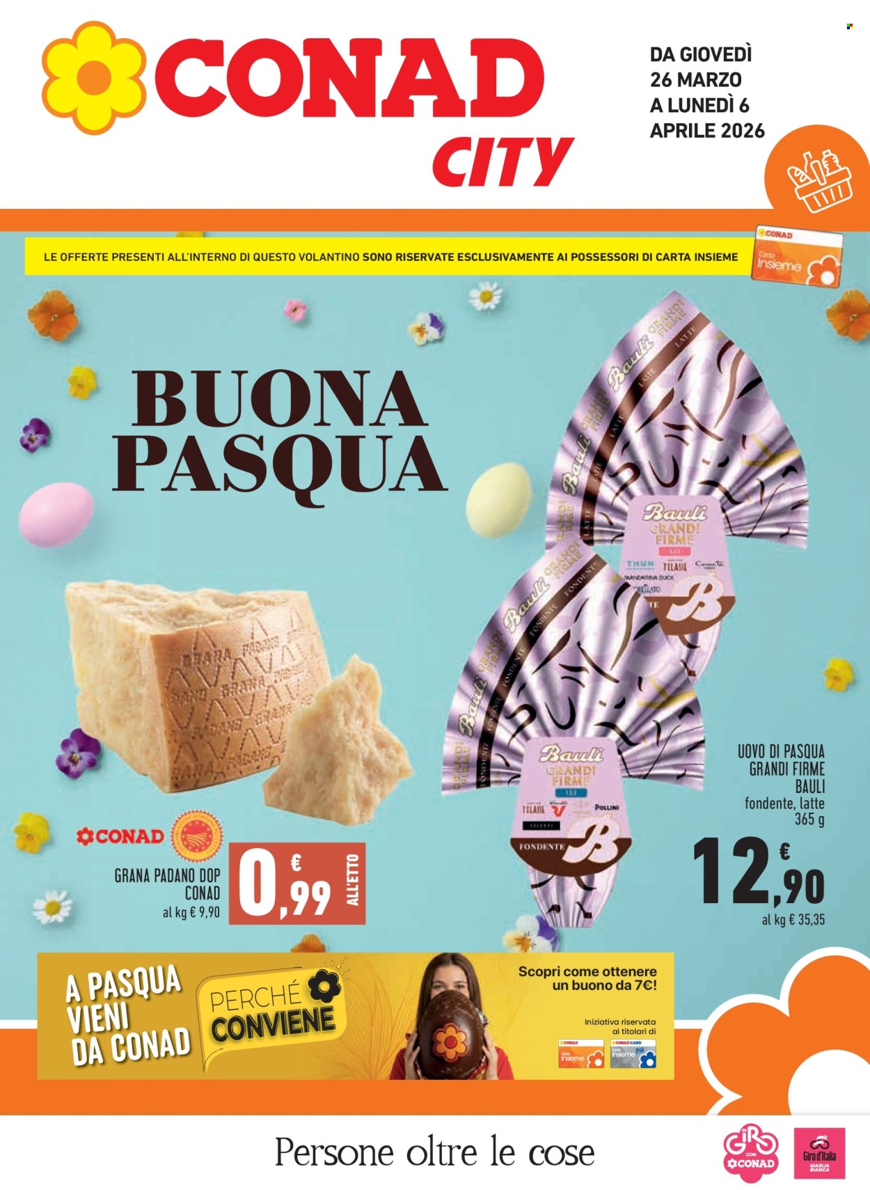 Volantino Conad City - 26/3/2026 - 6/4/2026. Pagina 1