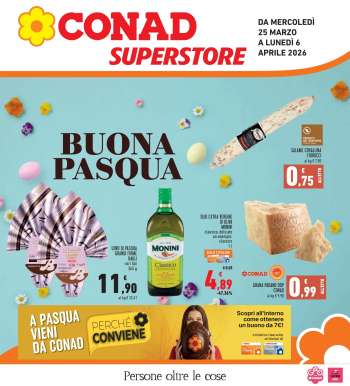 Volantino Conad - 25/3/2026 - 6/4/2026.