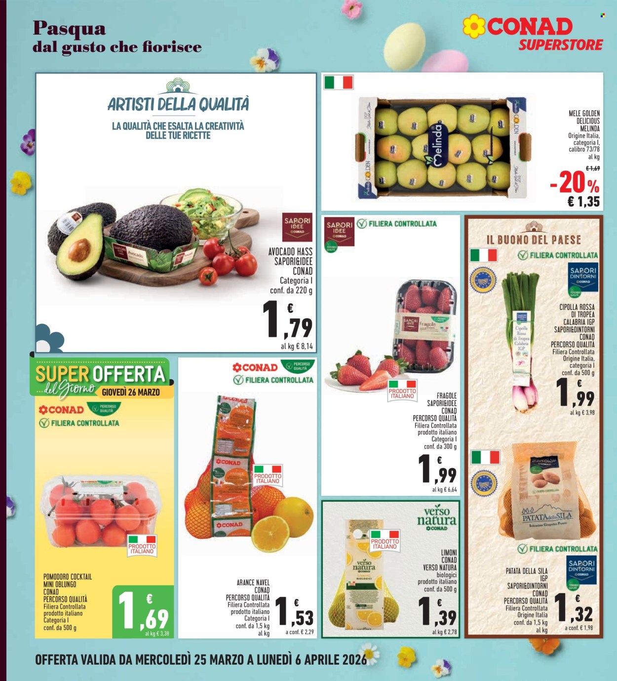Volantino Conad - 25/3/2026 - 6/4/2026. Pagina 6
