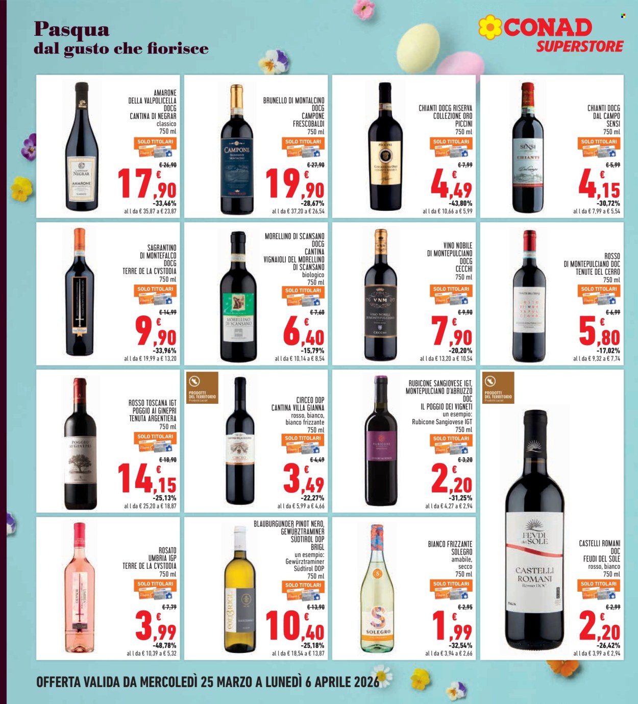 Volantino Conad - 25/3/2026 - 6/4/2026. Pagina 22