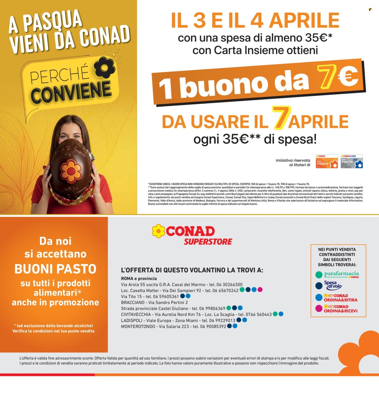 Volantino Conad - 25/3/2026 - 6/4/2026. Pagina 35