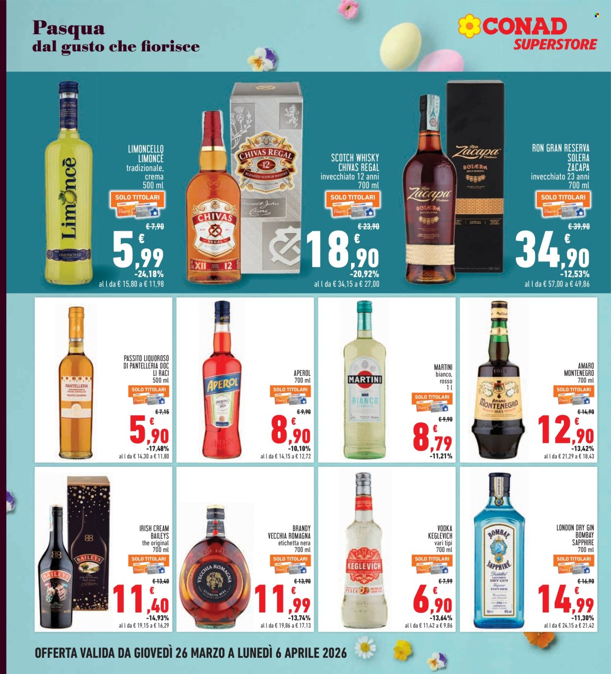 Volantino Conad - 26/3/2026 - 6/4/2026. Pagina 22