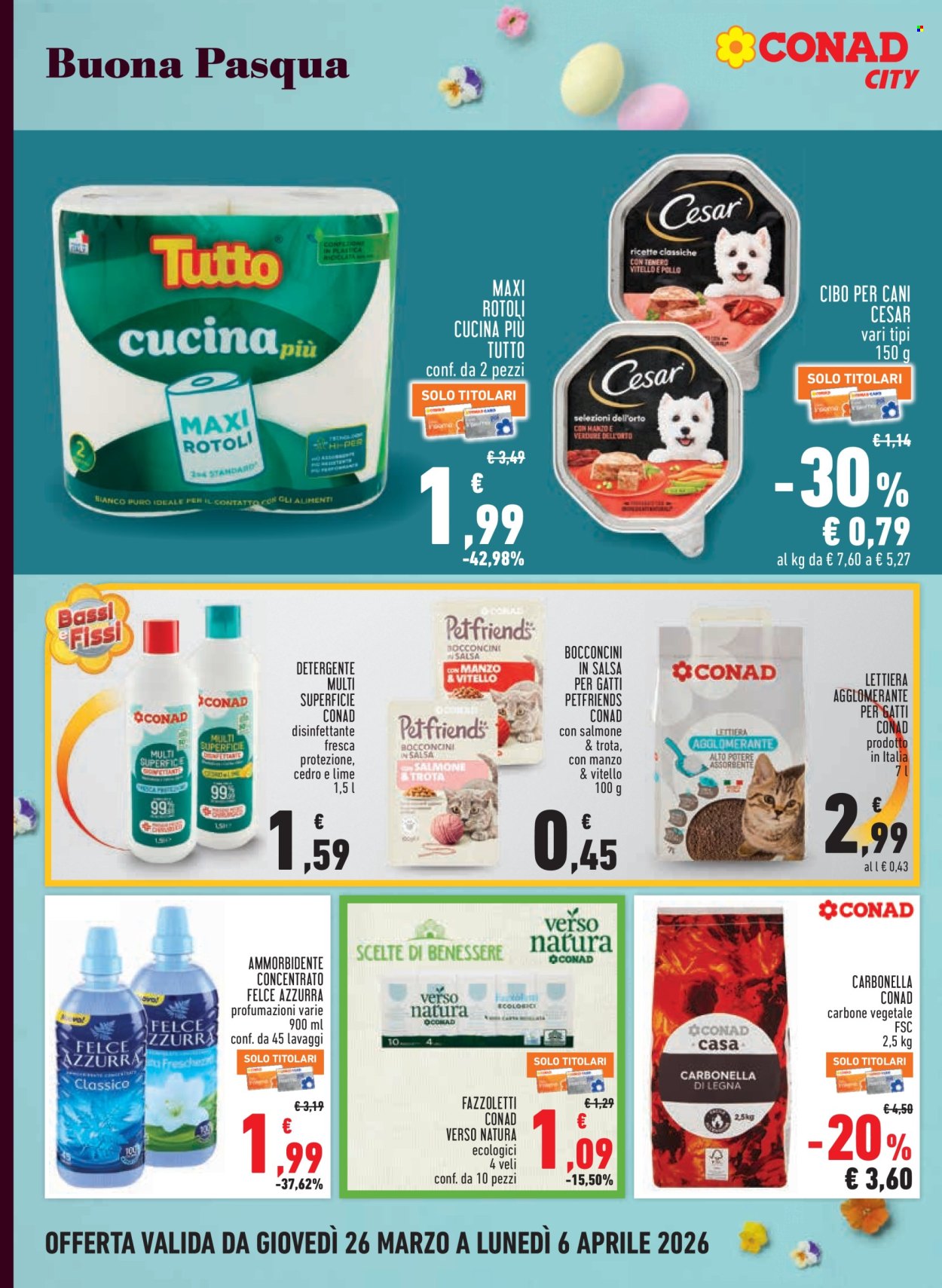 Volantino Conad - 26/3/2026 - 6/4/2026. Pagina 16