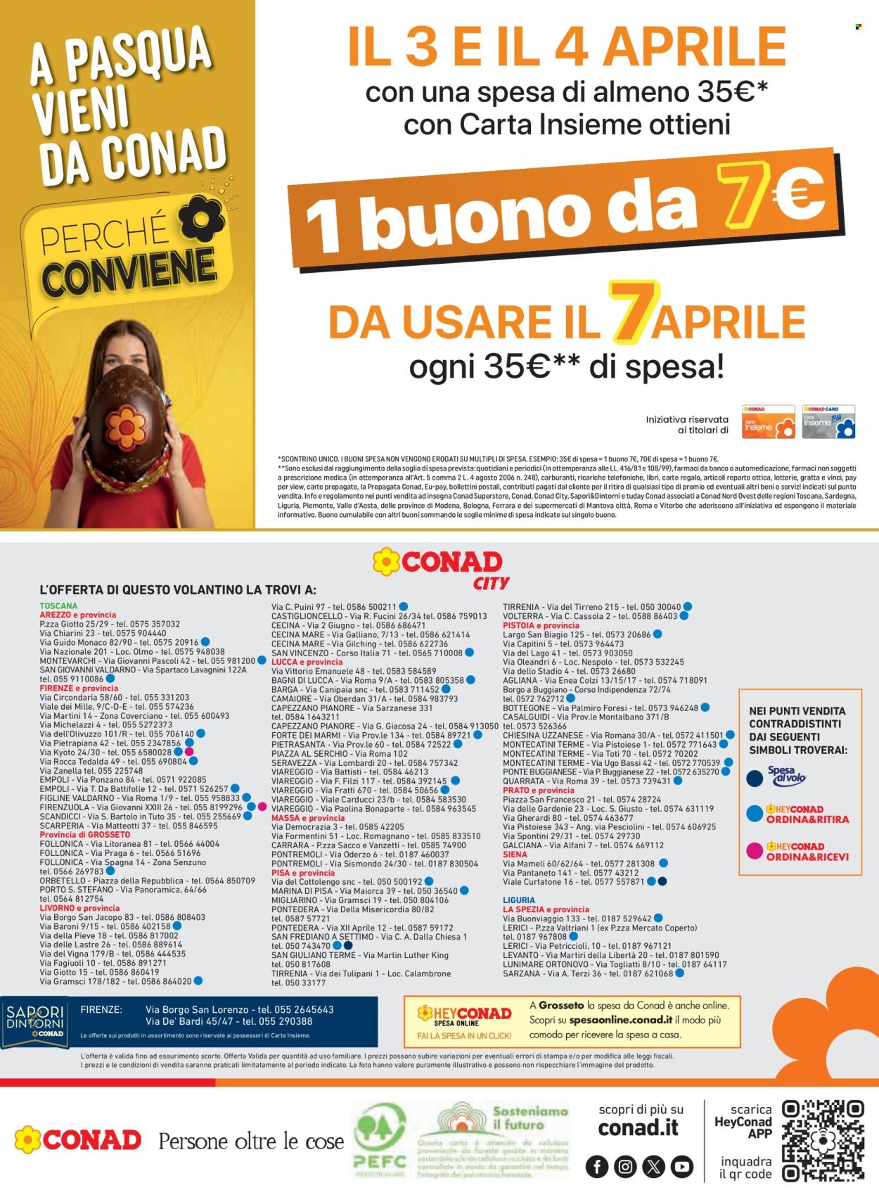 Volantino Conad - 26/3/2026 - 6/4/2026. Pagina 20