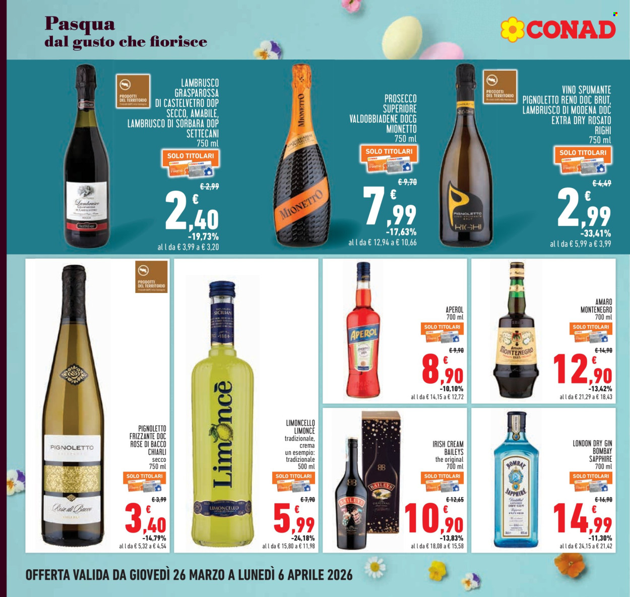 Volantino Conad - 26/3/2026 - 6/4/2026. Pagina 18